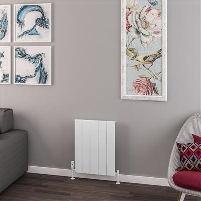 Withington 600 x 470 Aluminium Radiator Matt White