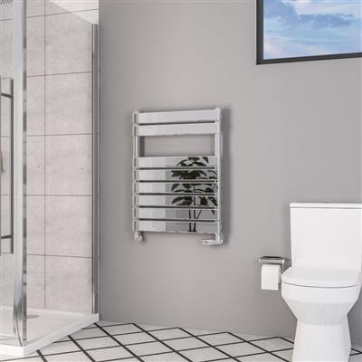 Deddington 800 x 600 Towel Rail Chrome