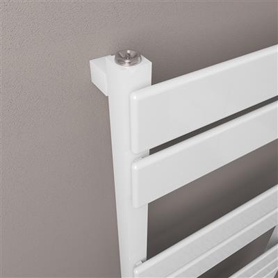 Deddington 1200 x 500 Towel Rail Gloss White