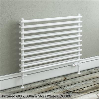 Murano 600 x 1000 Radiator Gloss White