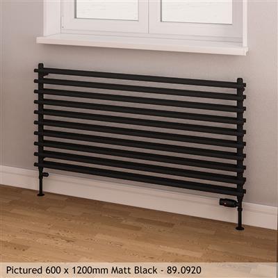 Murano 600 x 1200 Radiator Matt Grey