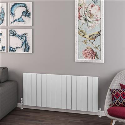 Withington 600 x 1420 Aluminium Radiator Matt White