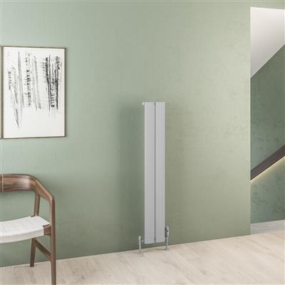 Malmesbury 1200 x 185 Aluminium Radiator Matt Grey