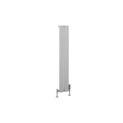 Malmesbury 1200 x 185 Aluminium Radiator Matt Grey