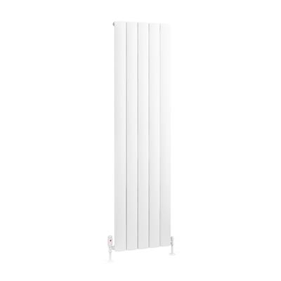 Tordino 1800 x 470 Aluminium Radiator Matt White