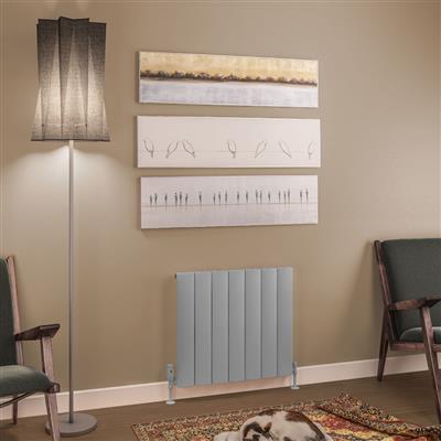 Tordino 600 x 660 Aluminium Radiator Matt Grey