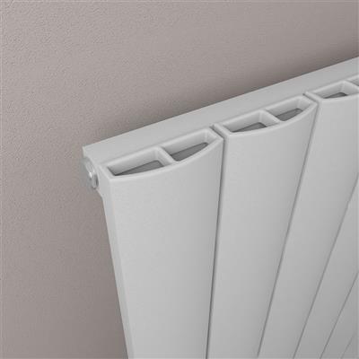 Tordino 1800 x 280 Aluminium Radiator Matt Grey