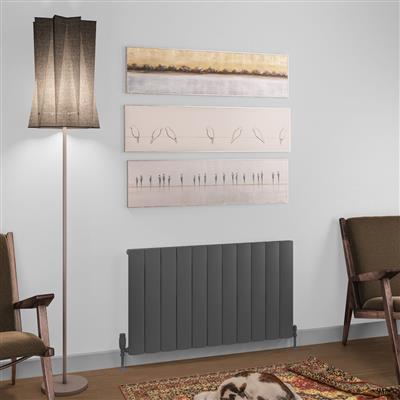 Tordino 600 x 1040 Aluminium Radiator Matt Anthracite