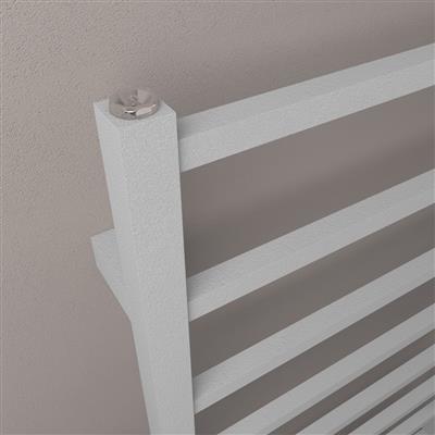 Tuscan Square Towel Rail 1200 x 500 Matt Grey