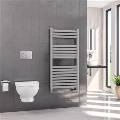 Defford 1200 x 600mm Towel Rail Matt Grey