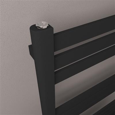 Defford 1200 x 600mm Towel Rail Matt Black