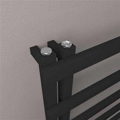 Platani 1150 x 500mm Towel Rail Matt Black