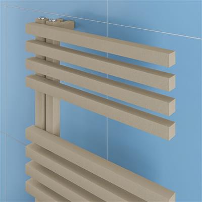 Reinbach 1200 x 500mm Towel Rail Matt Cappuccino