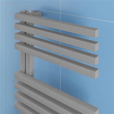 Reinbach 1200 x 600mm Towel Rail Matt Grey