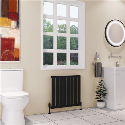 Deddington 600 x 630 Radiator Matt Black