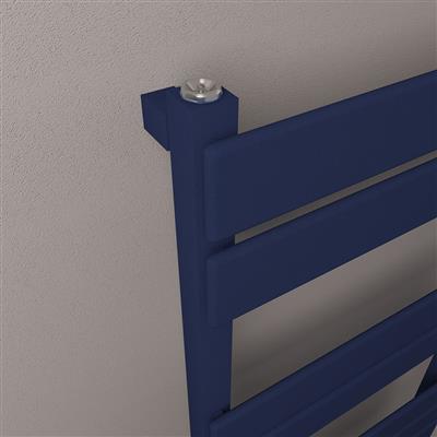 Deddington 1800 x 500 Towel Rail Matt Cobalt Blue