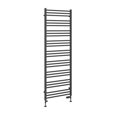 Corinium Round 1800 x 600 Towel Rail Matt Anthracite