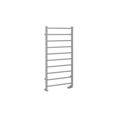 Tuscan Round 1200 x 600 Towel Rail Matt Grey