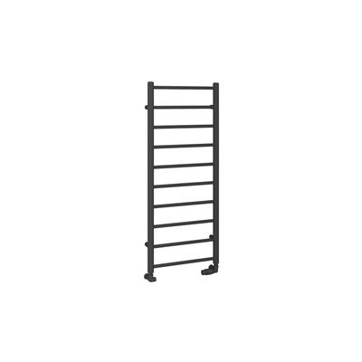 Tuscan Round 1200 x 500 Towel Rail Matt Anthracite