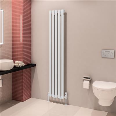 Tunstall 1800 x 350 Radiator Matt White