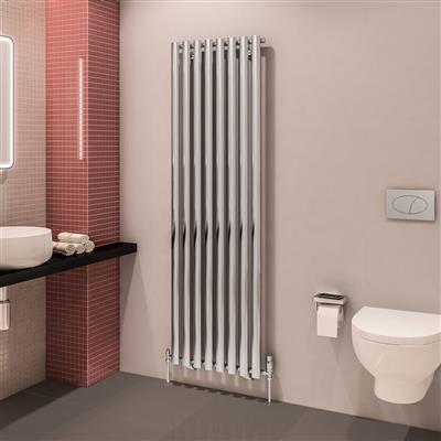 Tunstall 1800 x 560 Radiator Chrome