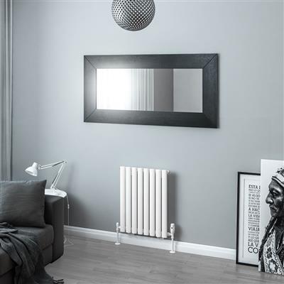 Matt white towel online radiator