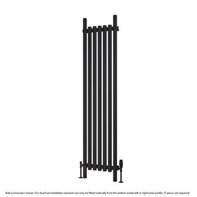 Lambourne 1800 x 420 Radiator Matt Black