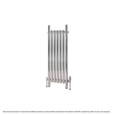 Lambourne 1200 x 420 Radiator Chrome