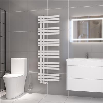 Hurley 1500 x 500 Towel Rail Matt White