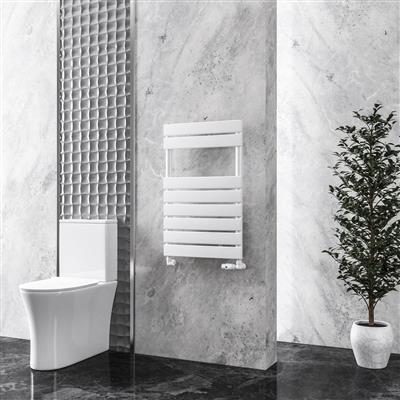 Addington 790 x 500 Towel Rail Type10 Gloss White