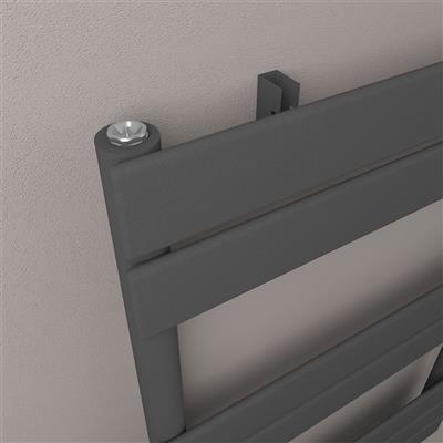 Addington 1110 x 600 Towel Rail Type10 Matt Anthracite