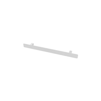 Universal Flat Style Towel Hanger 565mm Matt White