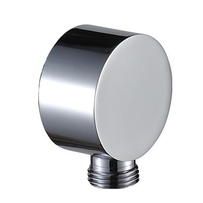 Round Outlet Elbow - Chrome