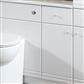 Bonito 30cm LH base drawer unit White