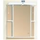 60cm light cabinet cornice, 1 spot White