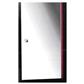 Oslo 400 x 800 Mirror Door Black