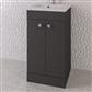 Oslo 44cm door base unit Matt Anthracite