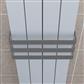 Flat Triple Towel Hanger 565mm Brushed Stainless Steel