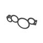 Circle Towel Hanger 470mm Matt Anthracite