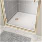  Corsair 800 x 800mm Square 25mm Shower Tray - White 