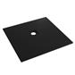  Crossland  800 x 800mm Square  Shower Tray with Slate Finish  - Black