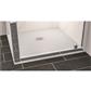  Crossland  800 x 800mm Square  Shower Tray with Slate Finish - Grey