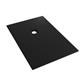  Crossland  1400 x 800mm Rectangular  Shower Tray with Slate Finish - Black