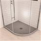  Crossland  1200 x 900mm Right Hand (RH) Offset Quad Shower Tray with Slate Finish - Grey