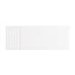 Flat Cover Plate 300 x 800 Gloss White