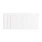 Flat Cover Plate 400 x 900 Gloss White