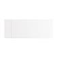 Flat Cover Plate 500 x 1300 Gloss White