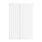 Flat Cover Plate 600 x 400 Gloss White