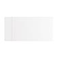 Flat Cover Plate 600 x 1200 Gloss White