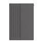 Flat Cover Plate 600 x 400 Matt Anthracite